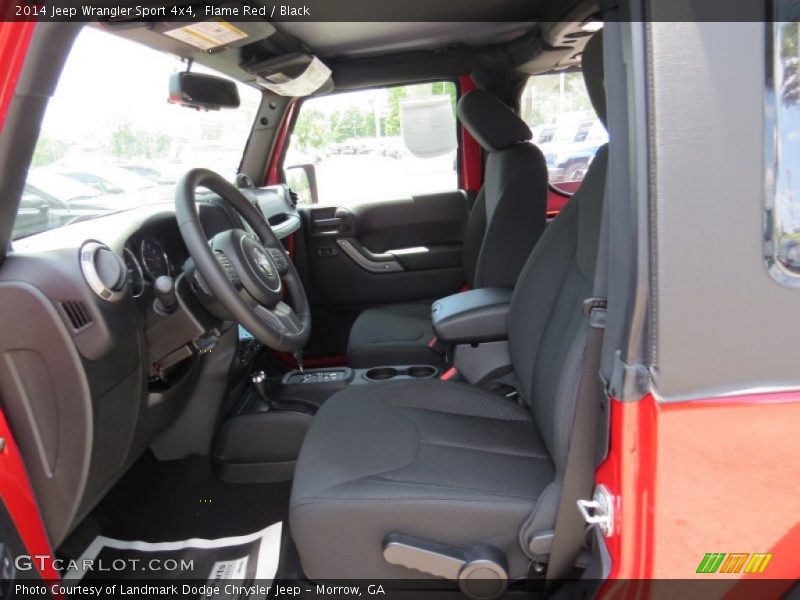 Flame Red / Black 2014 Jeep Wrangler Sport 4x4