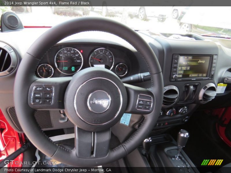Flame Red / Black 2014 Jeep Wrangler Sport 4x4