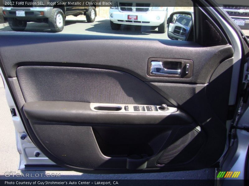 Ingot Silver Metallic / Charcoal Black 2012 Ford Fusion SEL