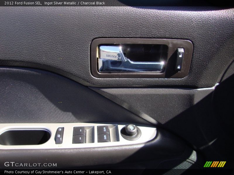 Ingot Silver Metallic / Charcoal Black 2012 Ford Fusion SEL