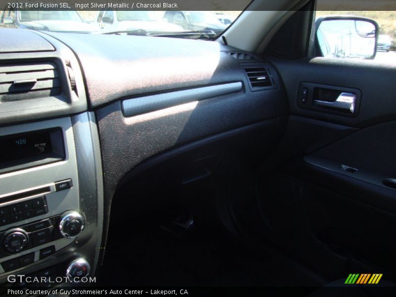 Ingot Silver Metallic / Charcoal Black 2012 Ford Fusion SEL
