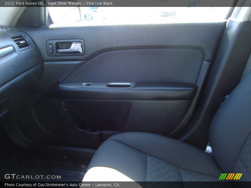 Ingot Silver Metallic / Charcoal Black 2012 Ford Fusion SEL