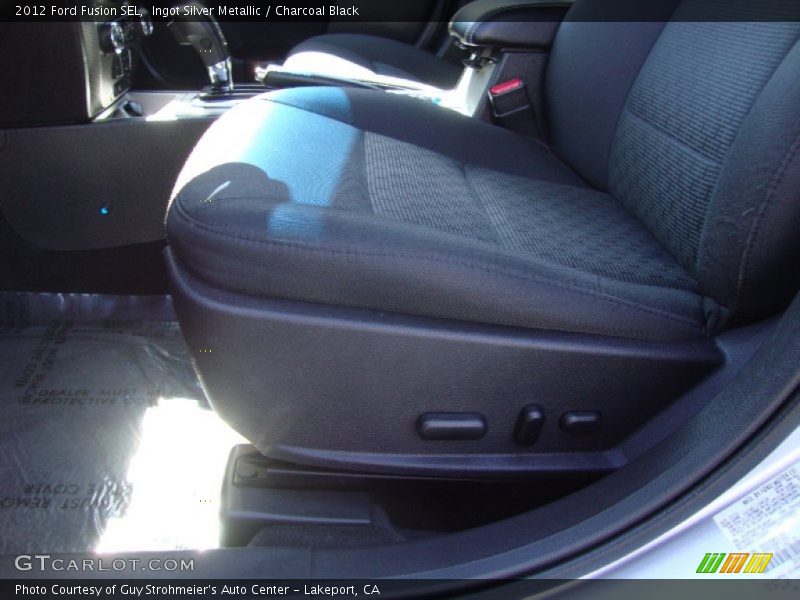 Ingot Silver Metallic / Charcoal Black 2012 Ford Fusion SEL