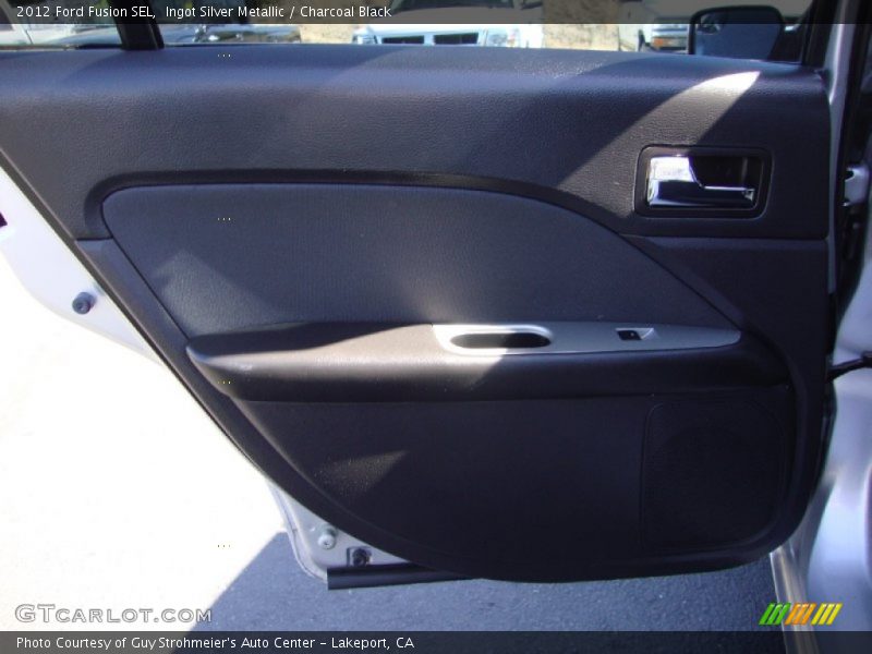 Ingot Silver Metallic / Charcoal Black 2012 Ford Fusion SEL