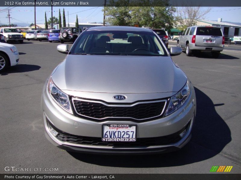 Light Graphite / Black 2012 Kia Optima Hybrid
