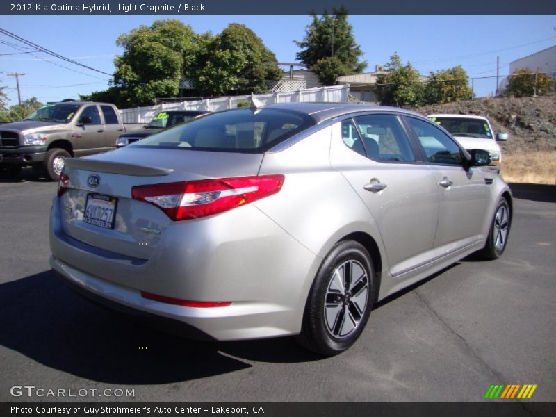 Light Graphite / Black 2012 Kia Optima Hybrid
