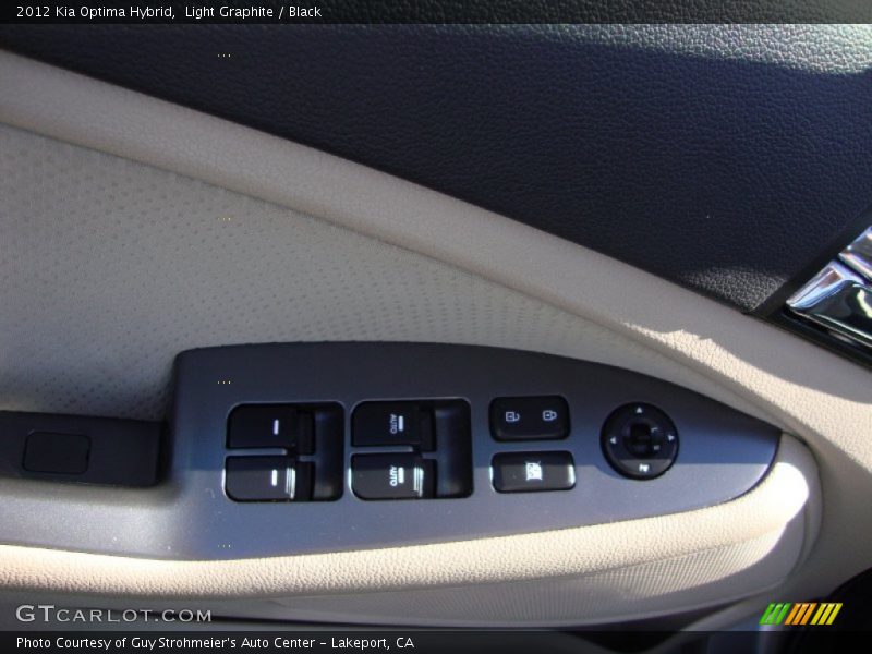 Light Graphite / Black 2012 Kia Optima Hybrid