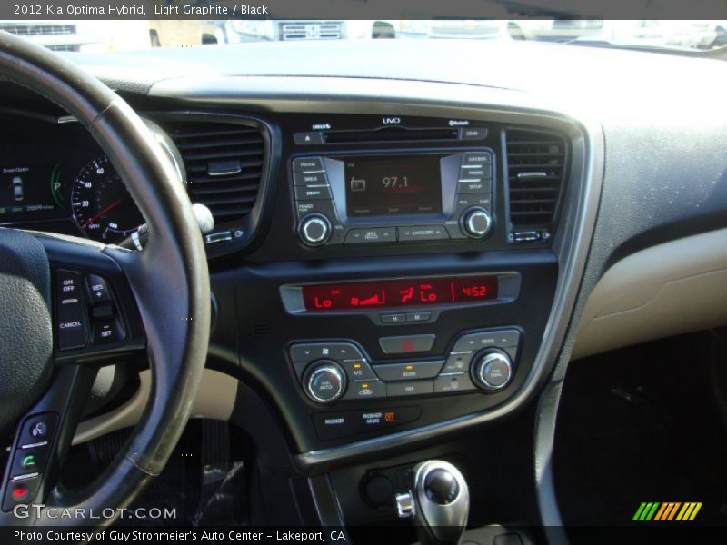 Light Graphite / Black 2012 Kia Optima Hybrid