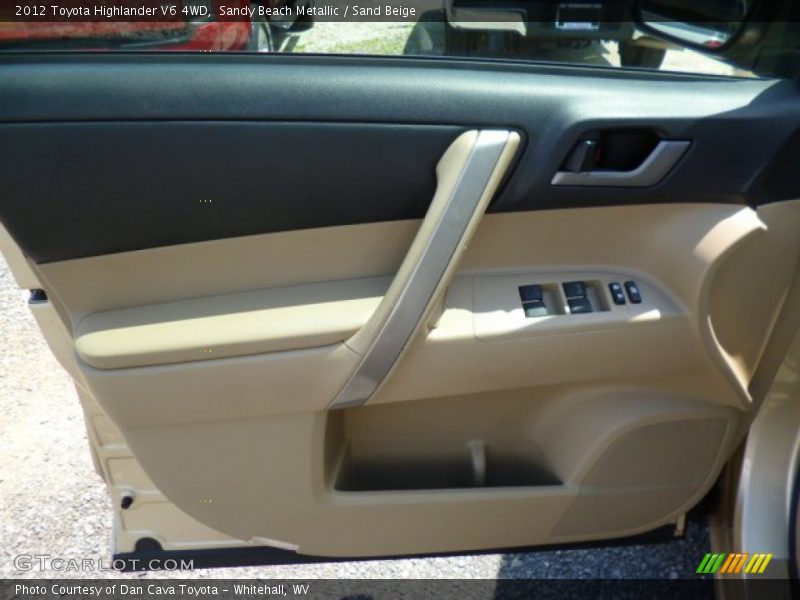Sandy Beach Metallic / Sand Beige 2012 Toyota Highlander V6 4WD