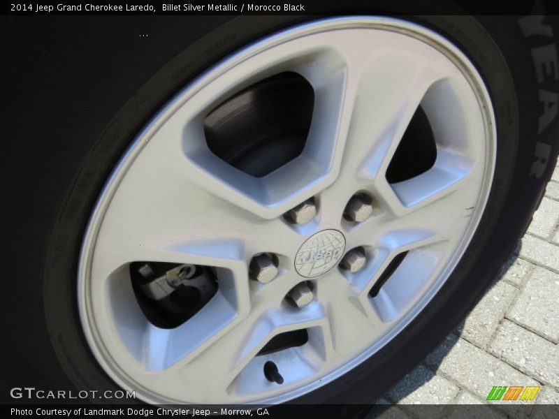 Billet Silver Metallic / Morocco Black 2014 Jeep Grand Cherokee Laredo