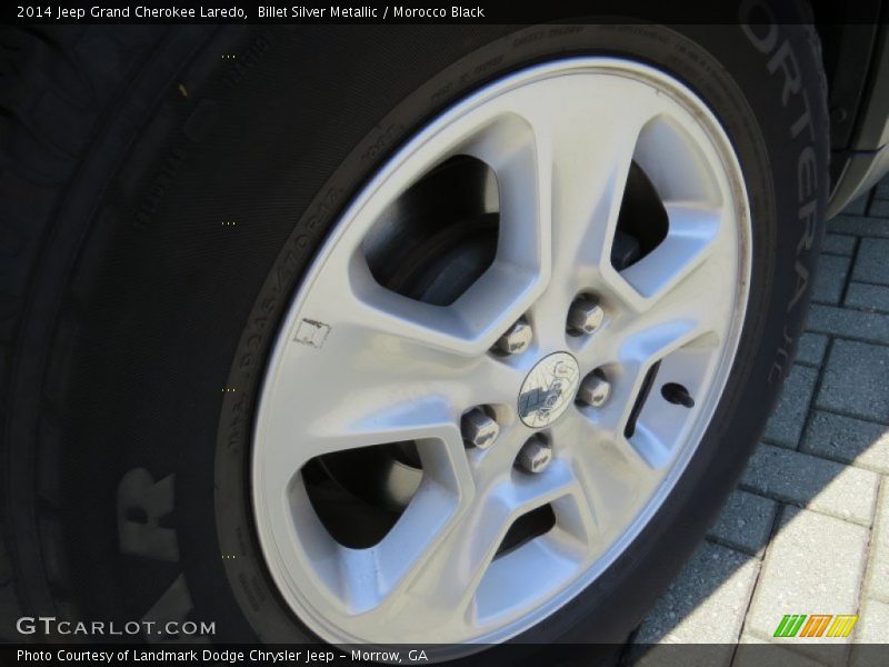 Billet Silver Metallic / Morocco Black 2014 Jeep Grand Cherokee Laredo