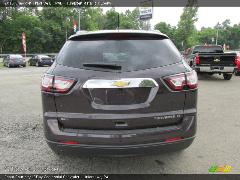 Tungsten Metallic / Ebony 2015 Chevrolet Traverse LT AWD