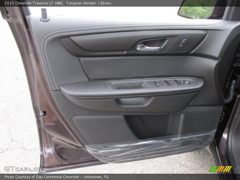 Tungsten Metallic / Ebony 2015 Chevrolet Traverse LT AWD