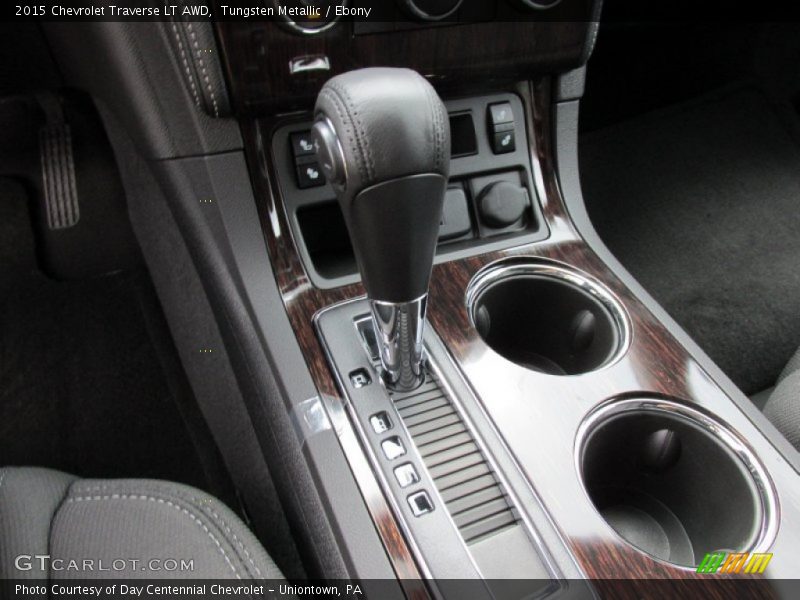 Tungsten Metallic / Ebony 2015 Chevrolet Traverse LT AWD