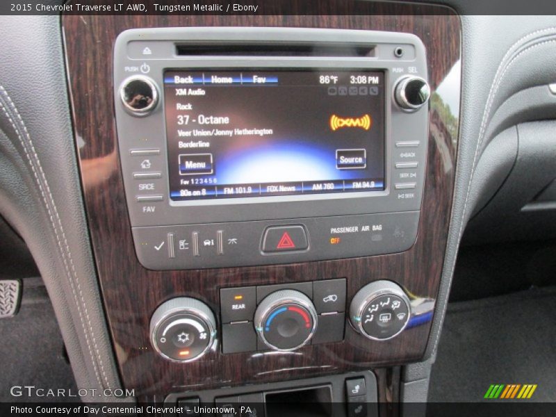 Tungsten Metallic / Ebony 2015 Chevrolet Traverse LT AWD