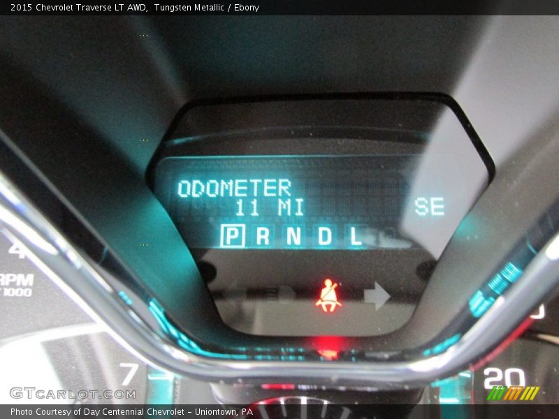 Tungsten Metallic / Ebony 2015 Chevrolet Traverse LT AWD
