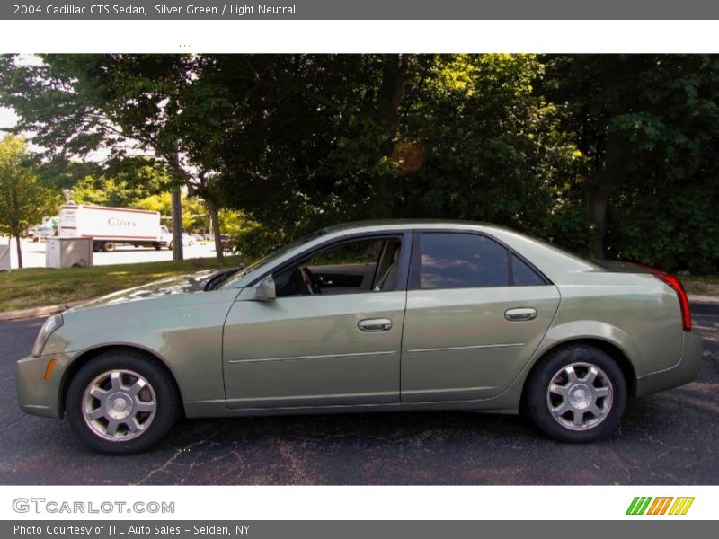 Silver Green / Light Neutral 2004 Cadillac CTS Sedan