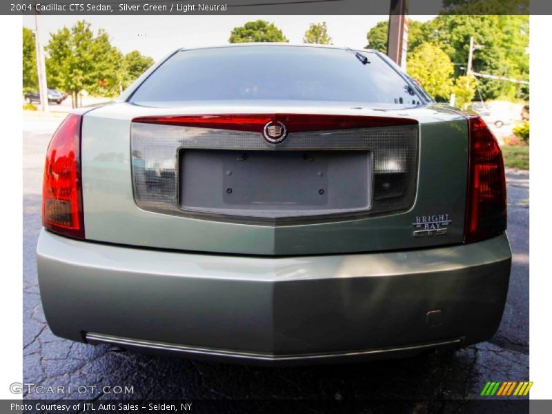 Silver Green / Light Neutral 2004 Cadillac CTS Sedan