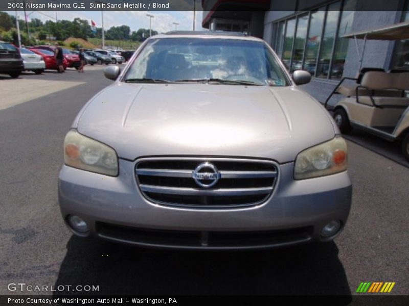 Sunlit Sand Metallic / Blond 2002 Nissan Maxima GLE