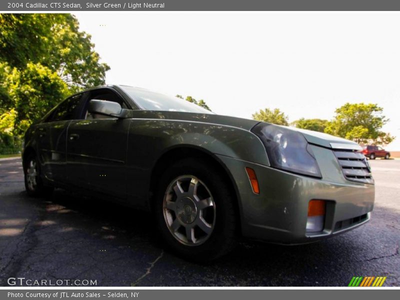Silver Green / Light Neutral 2004 Cadillac CTS Sedan