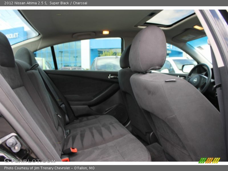 Super Black / Charcoal 2012 Nissan Altima 2.5 S