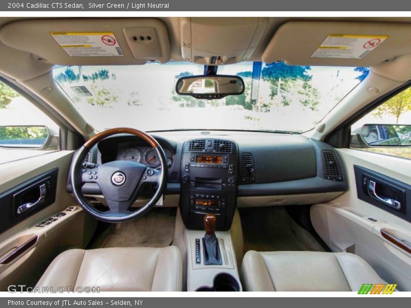 Silver Green / Light Neutral 2004 Cadillac CTS Sedan