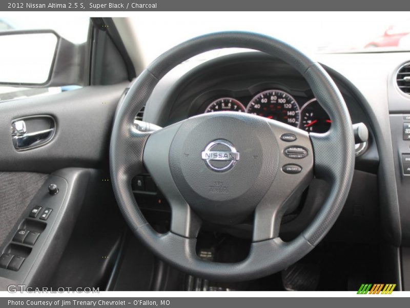 Super Black / Charcoal 2012 Nissan Altima 2.5 S
