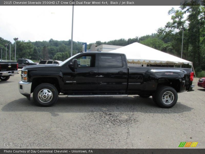 Black / Jet Black 2015 Chevrolet Silverado 3500HD LT Crew Cab Dual Rear Wheel 4x4