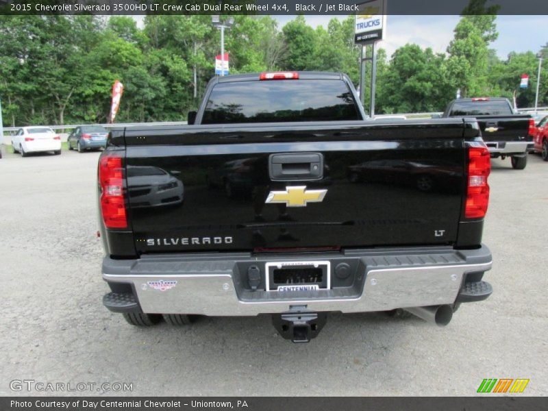 Black / Jet Black 2015 Chevrolet Silverado 3500HD LT Crew Cab Dual Rear Wheel 4x4