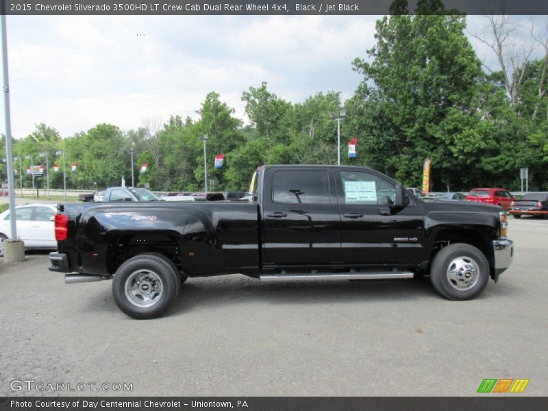 Black / Jet Black 2015 Chevrolet Silverado 3500HD LT Crew Cab Dual Rear Wheel 4x4