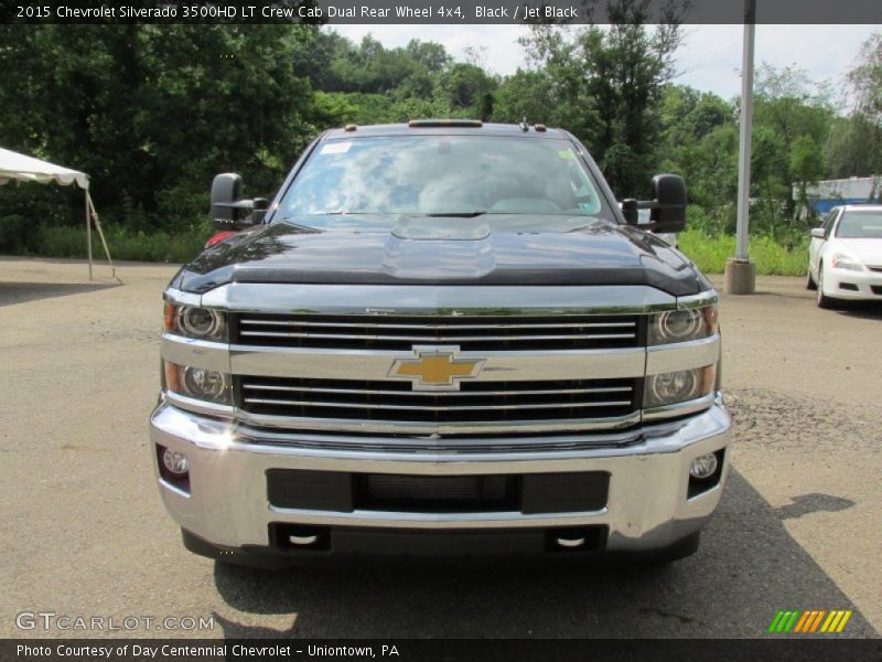 Black / Jet Black 2015 Chevrolet Silverado 3500HD LT Crew Cab Dual Rear Wheel 4x4