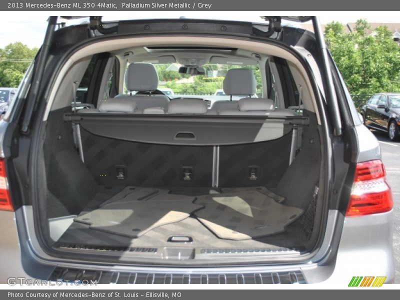 Palladium Silver Metallic / Grey 2013 Mercedes-Benz ML 350 4Matic