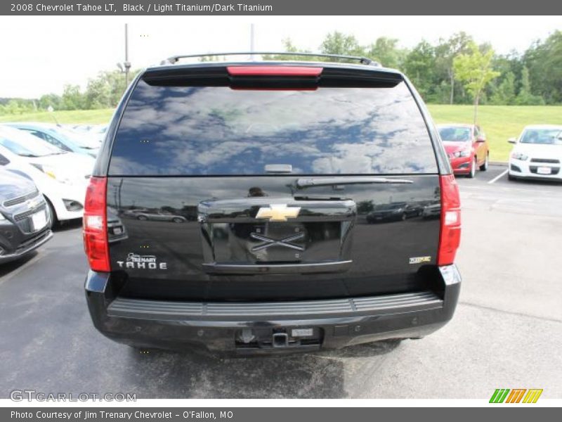 Black / Light Titanium/Dark Titanium 2008 Chevrolet Tahoe LT