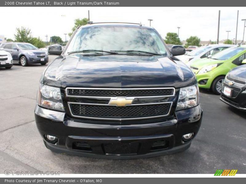 Black / Light Titanium/Dark Titanium 2008 Chevrolet Tahoe LT