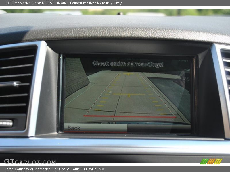 Palladium Silver Metallic / Grey 2013 Mercedes-Benz ML 350 4Matic