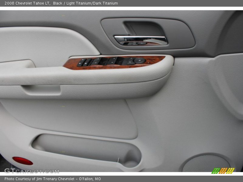 Black / Light Titanium/Dark Titanium 2008 Chevrolet Tahoe LT