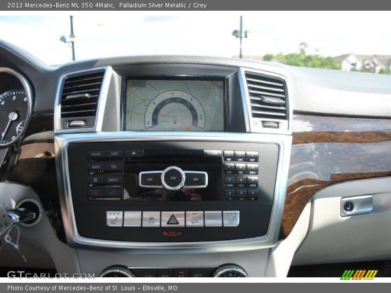 Palladium Silver Metallic / Grey 2013 Mercedes-Benz ML 350 4Matic