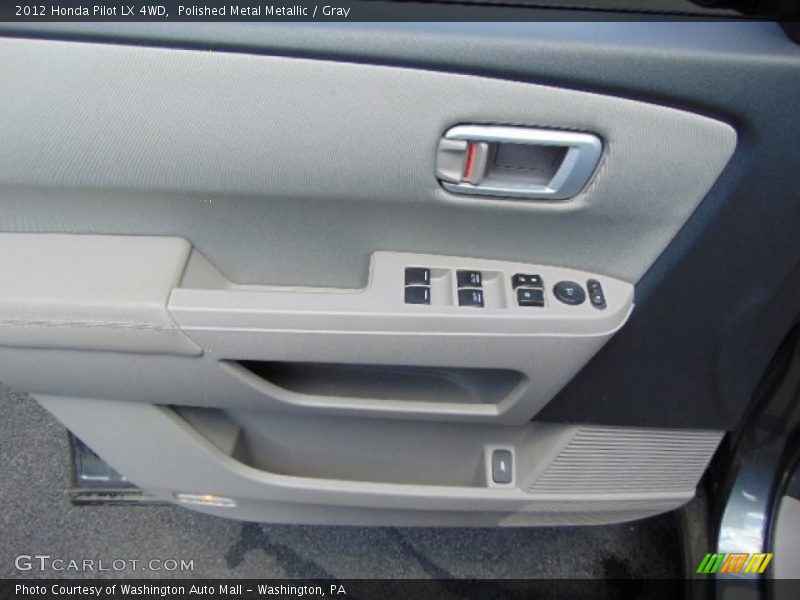 Polished Metal Metallic / Gray 2012 Honda Pilot LX 4WD