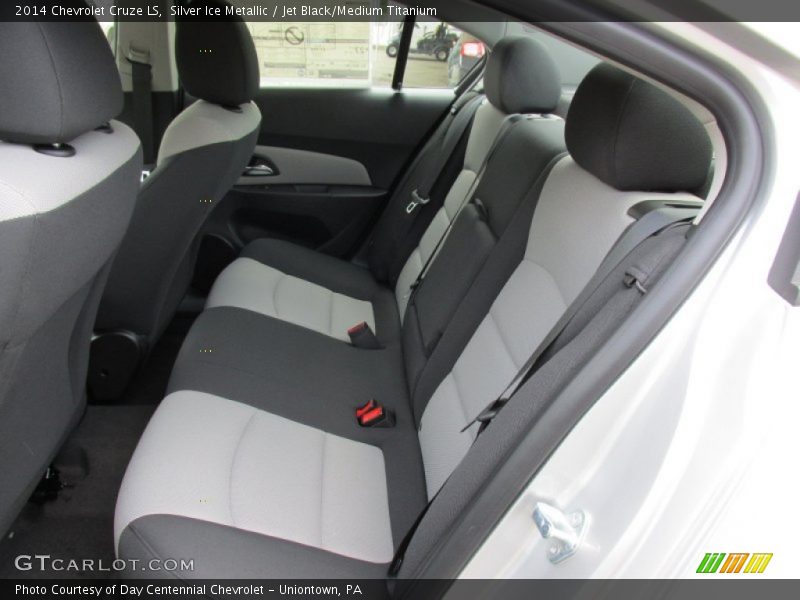 Silver Ice Metallic / Jet Black/Medium Titanium 2014 Chevrolet Cruze LS