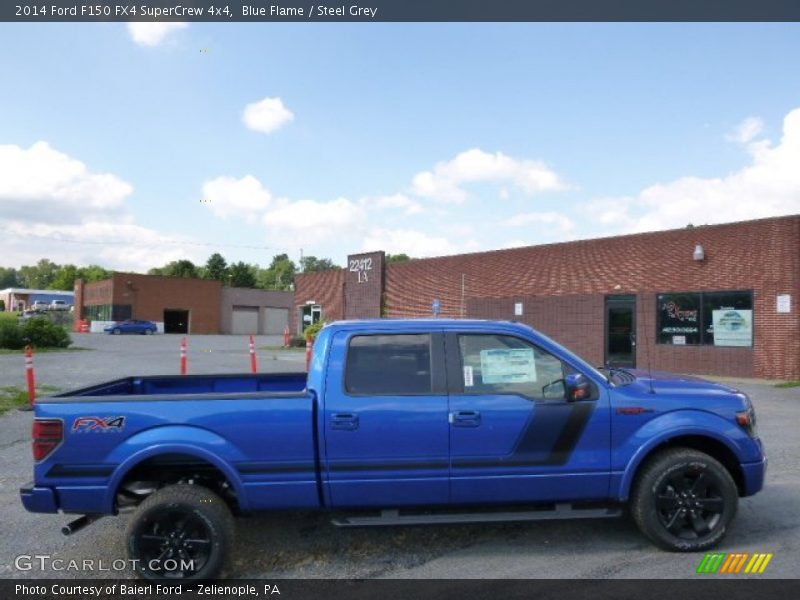 Blue Flame / Steel Grey 2014 Ford F150 FX4 SuperCrew 4x4