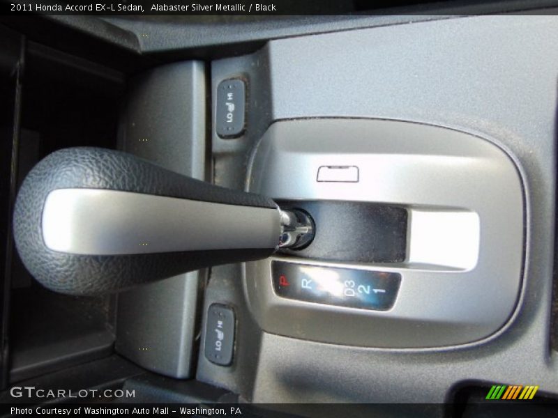 Alabaster Silver Metallic / Black 2011 Honda Accord EX-L Sedan