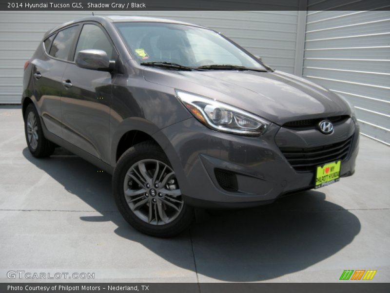 Shadow Gray / Black 2014 Hyundai Tucson GLS