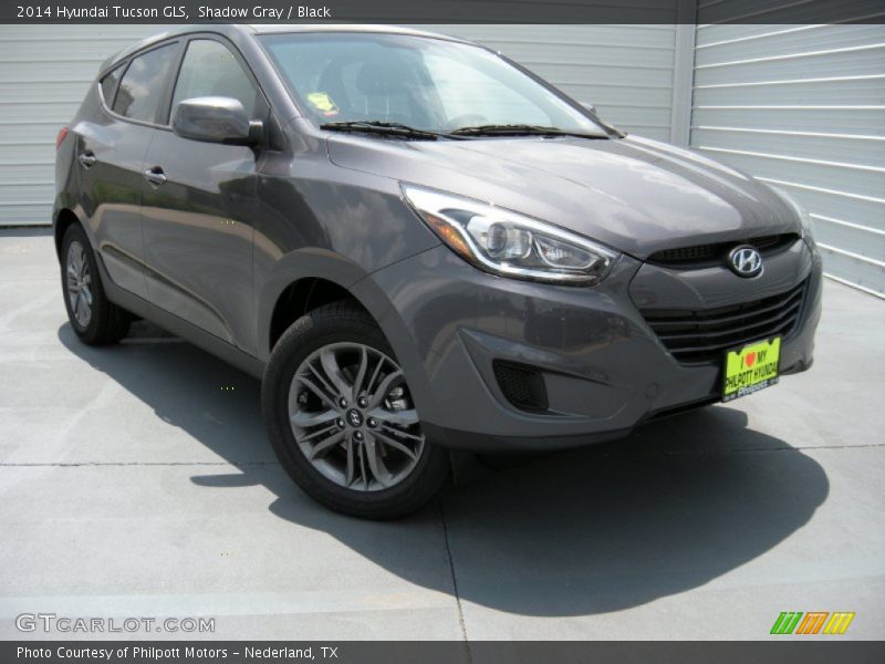 Shadow Gray / Black 2014 Hyundai Tucson GLS