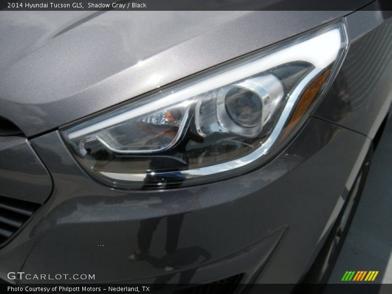 Shadow Gray / Black 2014 Hyundai Tucson GLS
