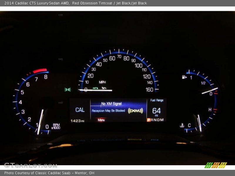 Red Obsession Tintcoat / Jet Black/Jet Black 2014 Cadillac CTS Luxury Sedan AWD
