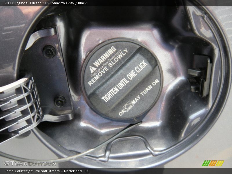 Shadow Gray / Black 2014 Hyundai Tucson GLS