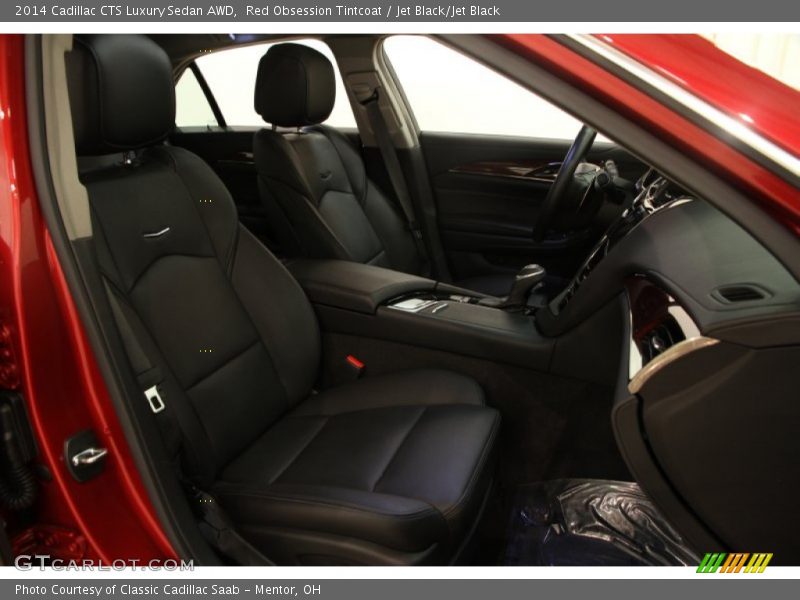 Red Obsession Tintcoat / Jet Black/Jet Black 2014 Cadillac CTS Luxury Sedan AWD