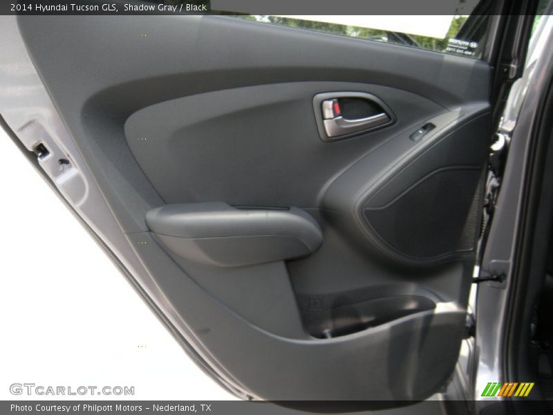 Shadow Gray / Black 2014 Hyundai Tucson GLS