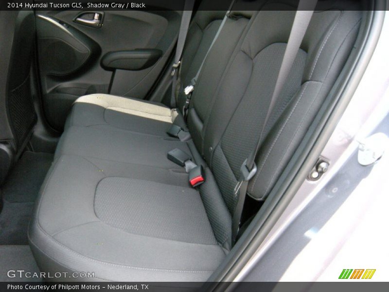 Shadow Gray / Black 2014 Hyundai Tucson GLS