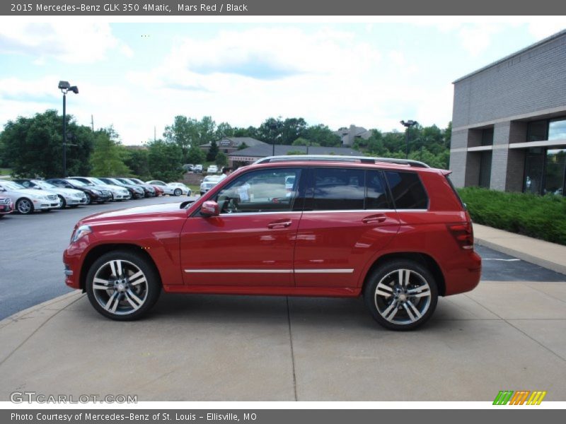 Mars Red / Black 2015 Mercedes-Benz GLK 350 4Matic